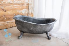 Classic bathtub  PRE -ORDER - srebrna postarzana