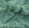 Authentic flokati rug 100% wool shabby sage 
