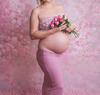 Our studio destash - pregnancy dress - old pink colour