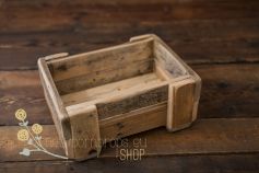 Recycle wood crate