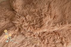 Authentic flokati rug 100% wool warm beige - NEW 